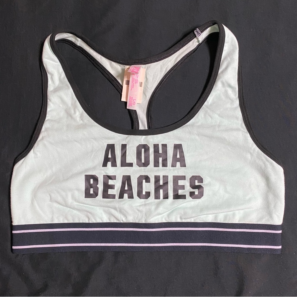 Victoria’s Secret PINK Pink Nation Cotton Sports Bra NWT